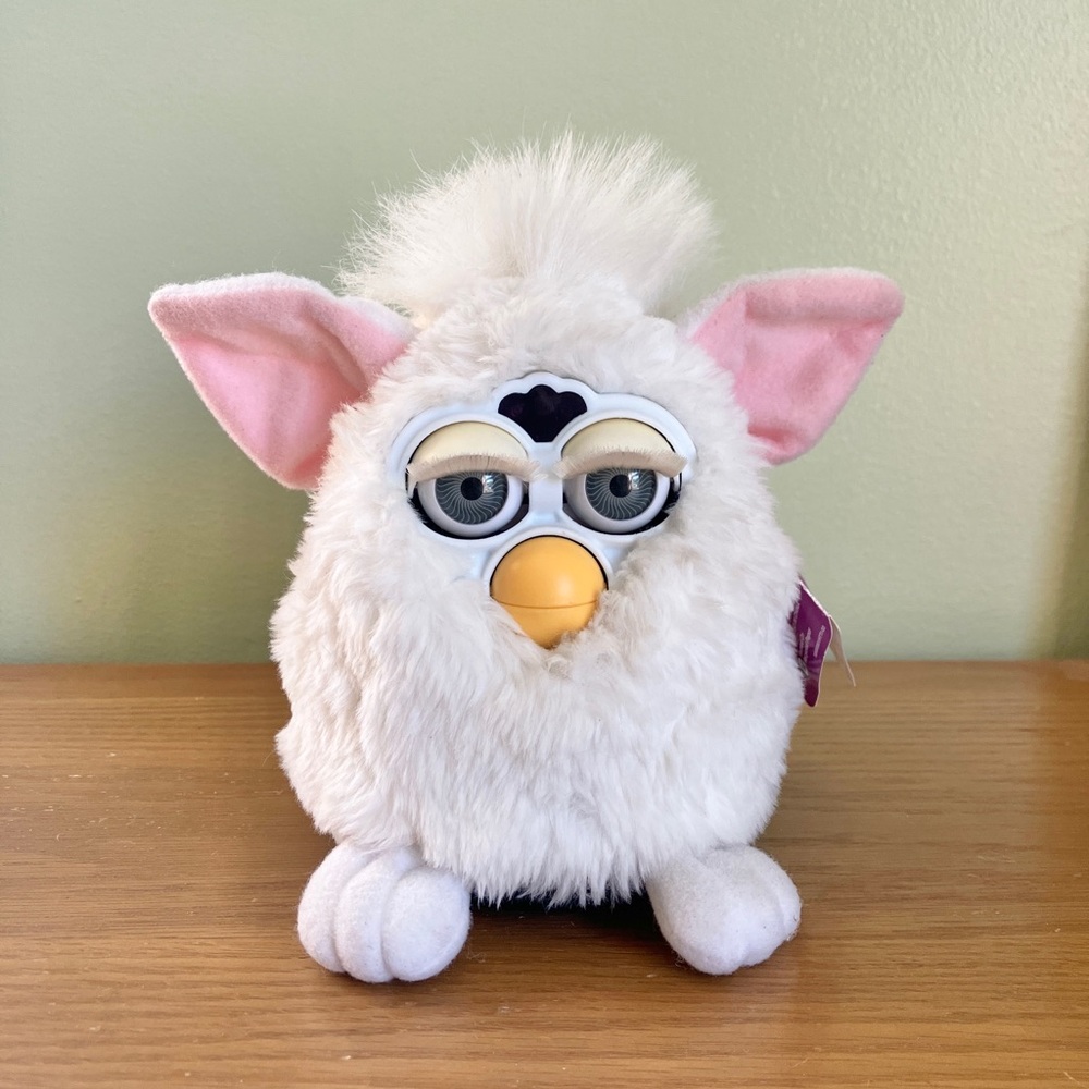 WORKS Snowball Furby Tiger Electronics Vintage 1998